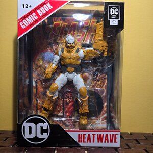 McFarlane Toys DC Direct Page Punchers Flash Comic Heat Wave Action Figure New